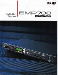 Yamaha EMP700 effects processor
